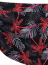 Modibodi Lányi menstruációs fürdőruha Modibodi Teen High Short Jungle Palm Black alsó rész