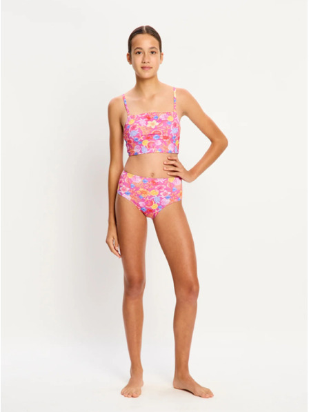 Modibodi Lányi menstruációs fürdőruha Modibodi Teen Swimwear Hi Waist Bikini Brief Super Tropicana Crush alsó rész