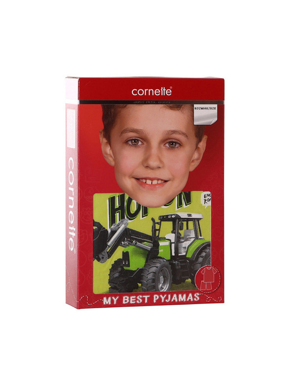 Cornette Fiú pizsamakomplekt Cornette traktor (789/101)