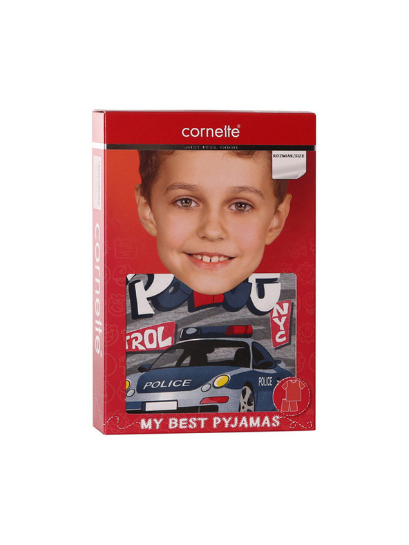 Cornette Fiú pizsamakomplekt Cornette policia (473/89)