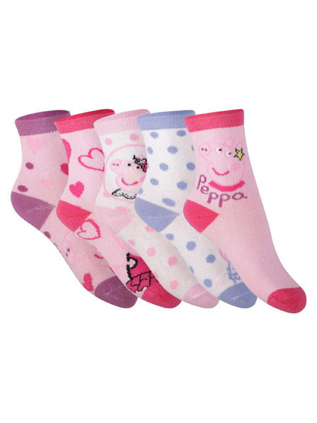 Cerdá Ötös szett - gyerek zokni Cerdá Peppa Pig többszínű