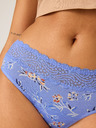 Modibodi Menstruációs alsónadrág Modibodi Sensual Hi-Waist Bikini Moderate-Heavy Bouquet Blue