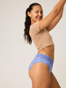 Modibodi Menstruációs alsónadrág Modibodi Sensual Hi-Waist Bikini Moderate-Heavy Bouquet Blue