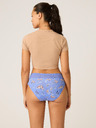 Modibodi Menstruációs alsónadrág Modibodi Sensual Hi-Waist Bikini Moderate-Heavy Bouquet Blue