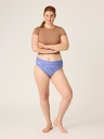 Modibodi Menstruációs alsónadrág Modibodi Sensual Hi-Waist Bikini Moderate-Heavy Bouquet Blue