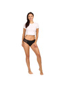 Love Luna Love Luna fekete LUXE Lace Midi BRIEF menstruációs fehérnemű