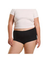 Love Luna Love Luna fekete Cotton Shortie menstruációs fehérnemű