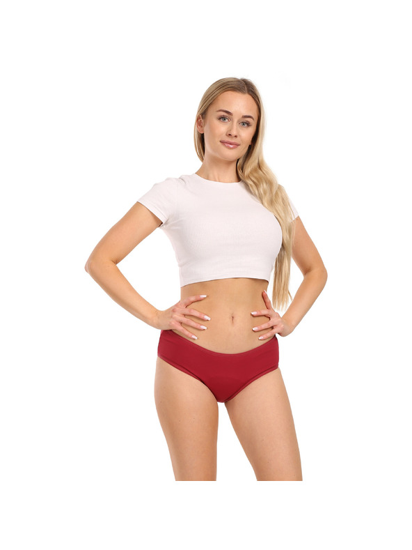 Meracus Háromcsomag - Menstruációs bugyi Meracus Timeless Burgundy Plus