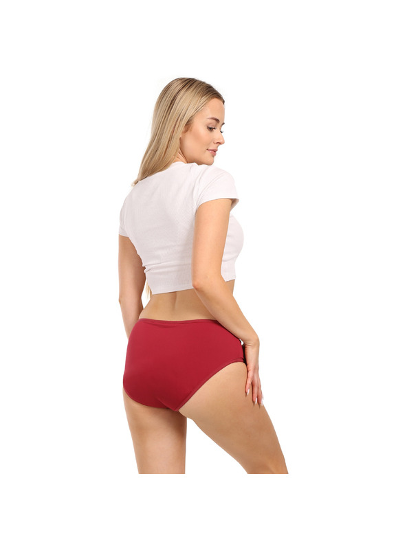 Meracus Háromcsomag - Menstruációs bugyi Meracus Timeless Burgundy Plus