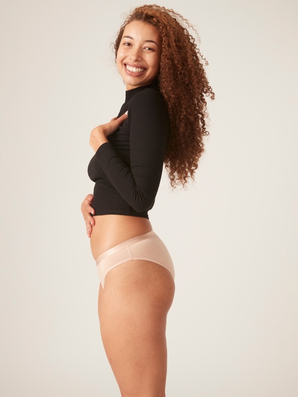 Modibodi Modibodi Classic Bikini menstruációs alsónadrág Light-Moderate Beige