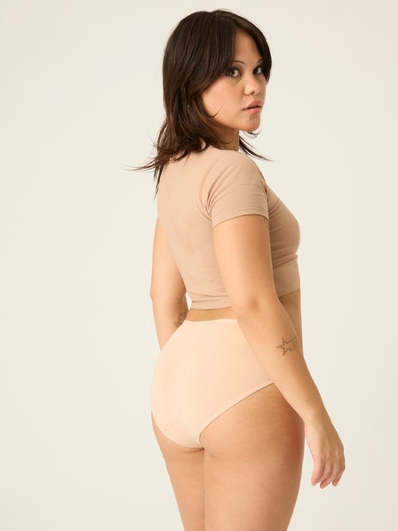Modibodi Modibodi Sensual Bikini menstruációs alsónadrág Light-Moderate Beige