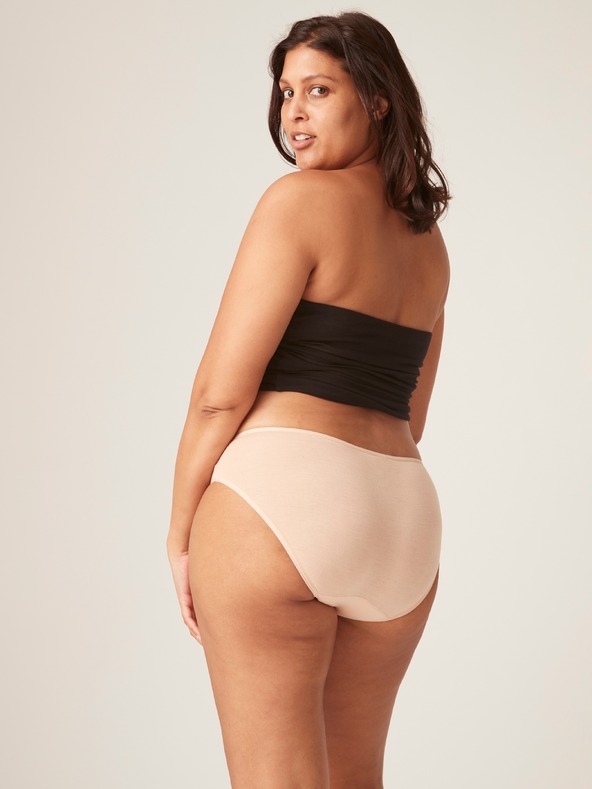 Modibodi Modibodi Sensual Bikini menstruációs alsónadrág Light-Moderate Beige