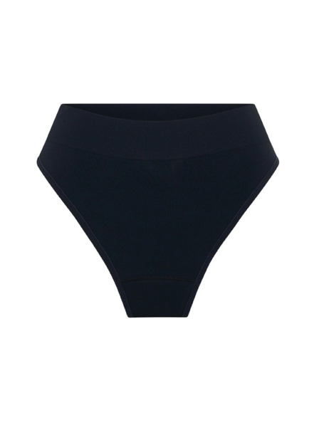 Modibodi Modibodi Modicomfort Seamless Hi Waist Cheeky menstruációs alsónadrág Moderate Black