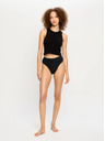 Modibodi Modibodi Modicomfort Seamless Hi Waist Cheeky menstruációs alsónadrág Moderate Black
