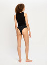 Modibodi Modibodi Modicomfort Seamless Hi Waist Cheeky menstruációs alsónadrág Moderate Black