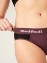 Modibodi PUMA & Modibodi Active Brief menstruációs alsónadrág Moderate-Heavy Grape