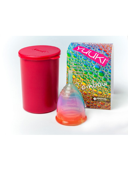 Yuuki Menstruációs kehely Yuuki 2 Rainbow soft