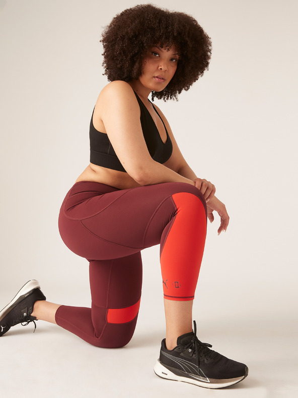 Modibodi Menstruációs leggings 7/8 PUMA & Modibodi Grape/Red