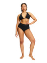 Modibodi Menstruációs fürdőruha Modibodi Hi-Waist Bikini Brief High fekete alsó rész