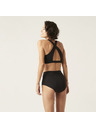 Modibodi Menstruációs fürdőruha Modibodi Hi-Waist Bikini Brief Light-Moderate fekete alsó rész