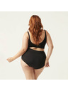 Modibodi Menstruációs fürdőruha Modibodi Hi-Waist Bikini Brief Light-Moderate fekete alsó rész