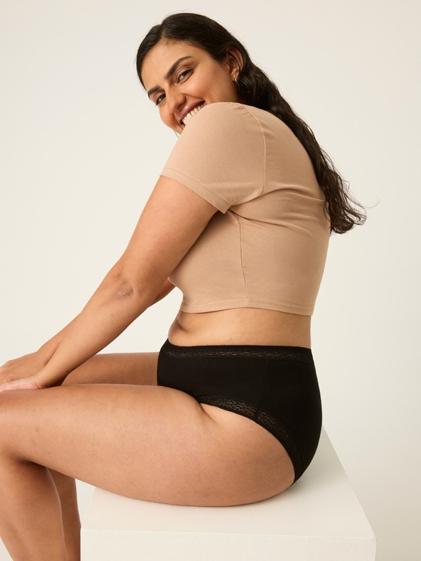 Modibodi Menstruációs alsónemű Modibodi Sensual Boyleg Light-Moderate