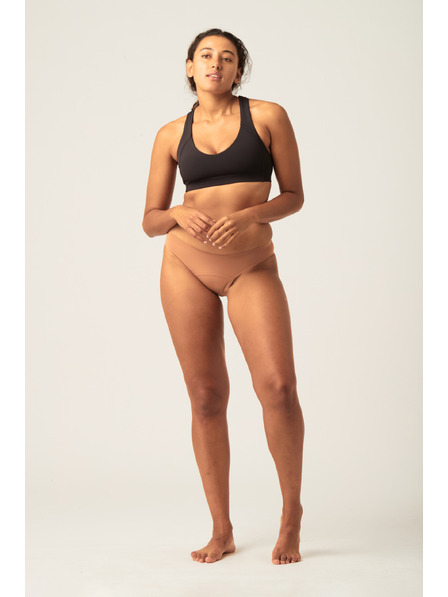 Modibodi Menstruációs alsónemű Modibodi Seamfree Bikini Moderate-Heavy Cinnamon