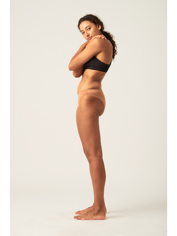 Modibodi Menstruációs alsónemű Modibodi Seamfree Bikini Moderate-Heavy Cinnamon