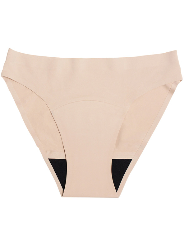 Modibodi Menstruációs alsónemű Modibodi Seamfree Bikini Moderate-Heavy Cashew