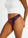 Modibodi Menstruációs alsónemű PUMA & Modibodi Seamfree Active Thong Light-Moderate Flame Haze Pink