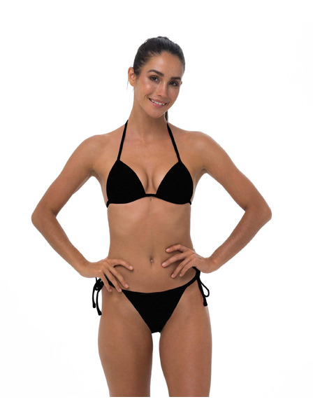 69slam Női fürdőruha 69SLAM felső rész PLAIN BLACK