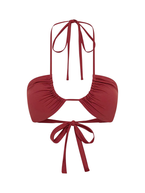 Modibodi Modibodi variábilis bikini sahara red fürdőruha felső rész