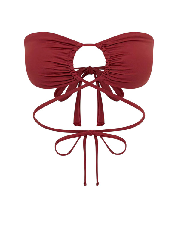 Modibodi Modibodi variábilis bikini sahara red fürdőruha felső rész