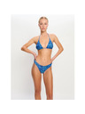Modibodi Modibodi Tidal Triangle Bikini Top Python Blue fürdőruha felső rész