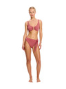 Modibodi Modibodi Molokai Hi-Waist Tie Bottom High Absorbency Mauve menstruációs fürdőruha alsó rész