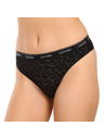 Calvin Klein Három darabos szett - női brazil bikini Calvin Klein fekete