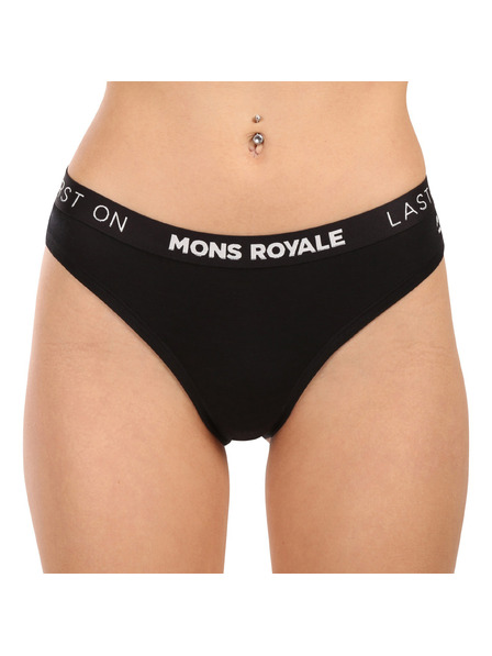 Mons Royale Női alsónadrág Mons Royale merino fekete