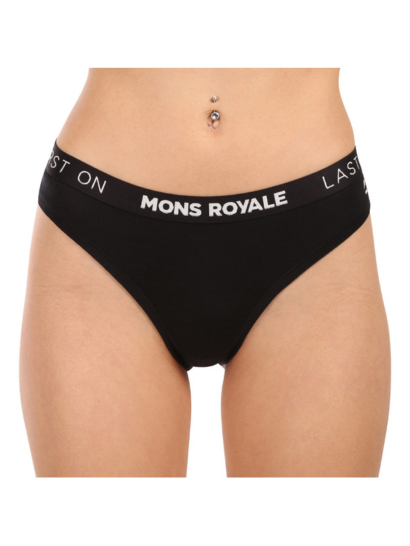 Mons Royale Női alsónadrág Mons Royale merino fekete