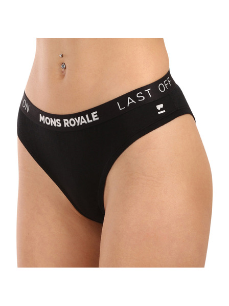 Mons Royale Női alsónadrág Mons Royale merino fekete