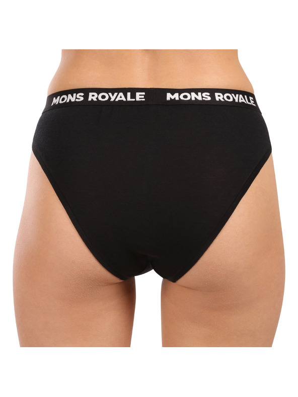 Mons Royale Női alsónadrág Mons Royale merino fekete