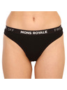 Mons Royale Női tanga Mons Royale merino fekete