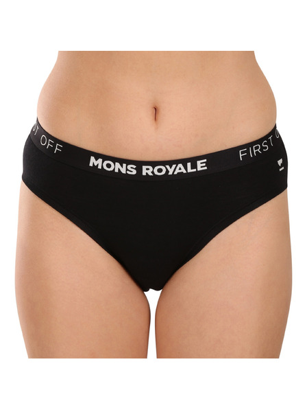 Mons Royale Női alsónadrág Mons Royale merino fekete