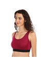 Sensor Női melltartó Sensor Active merino piros