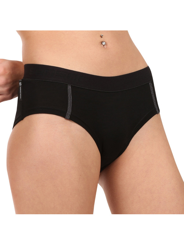 Sensor Női alsónadrág Sensor Active merino fekete