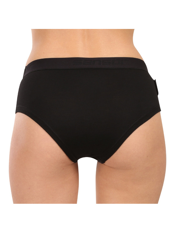 Sensor Női alsónadrág Sensor Active merino fekete