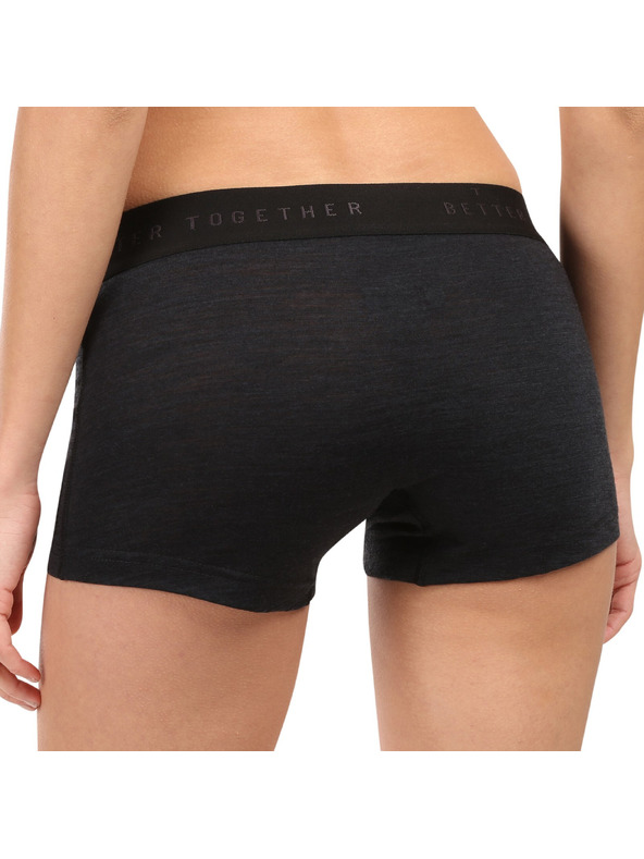 Sensor Női alsónadrág Sensor Cordura merino lábtartóval fekete