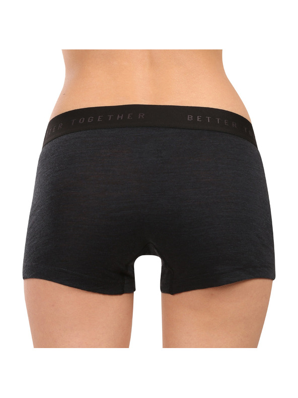 Sensor Női alsónadrág Sensor Cordura merino lábtartóval fekete