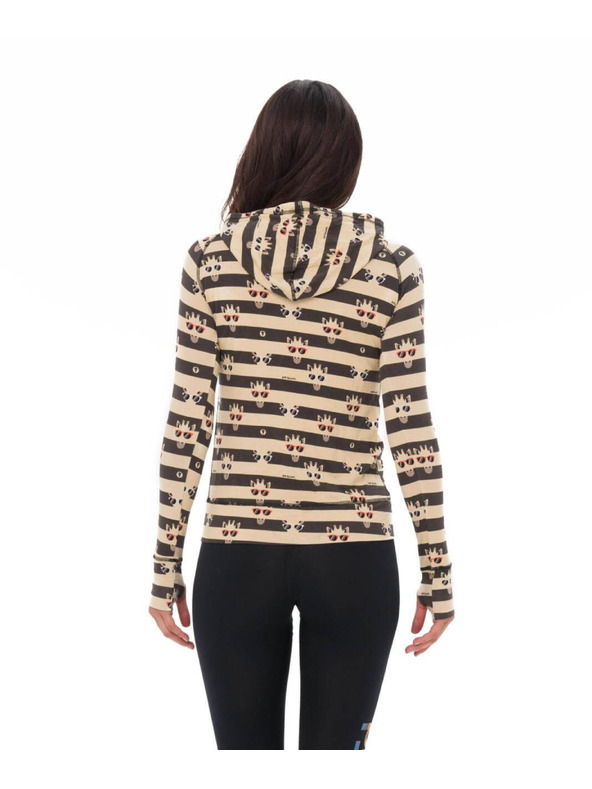 69slam Női pulóver 69SLAM GIRAFFE STRIPES BAMBOO