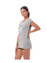 69slam Női póló 69SLAM SUMMER LOVE GREY ELISA