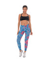 69slam Női legging 69SLAM KOY POND RUBY